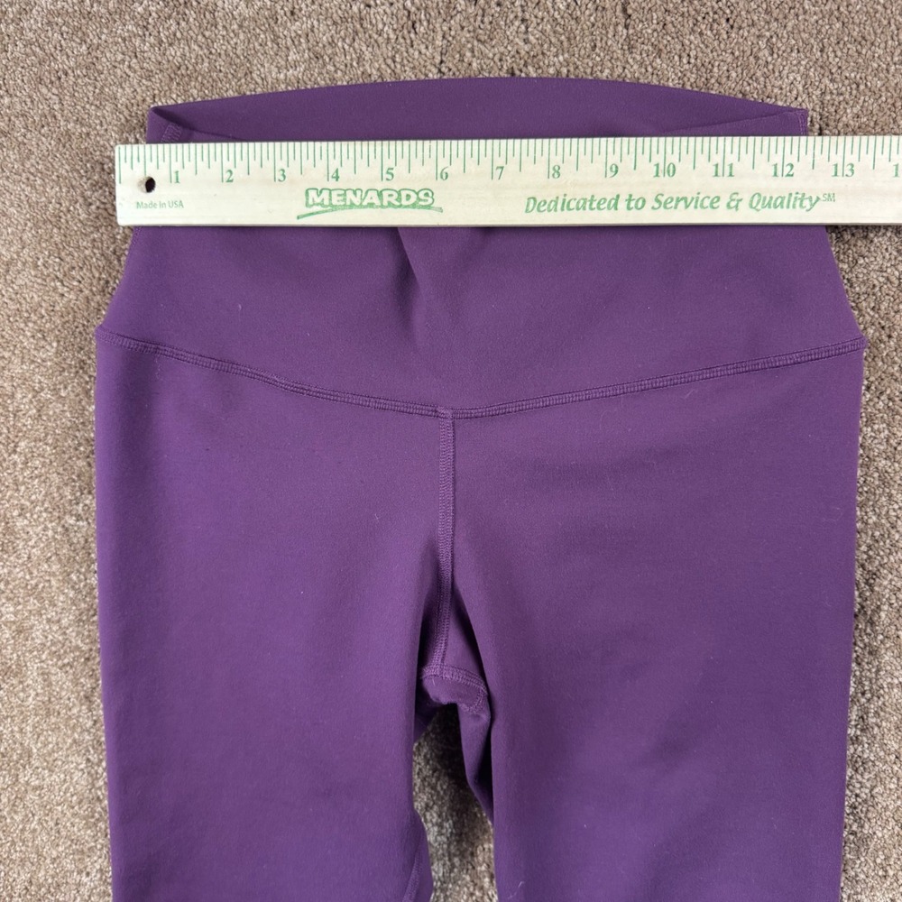 Alo Yoga Airbrush High-Waist Leggings Womens Medium Purple Activewear W5473R - Picture 2 of 7